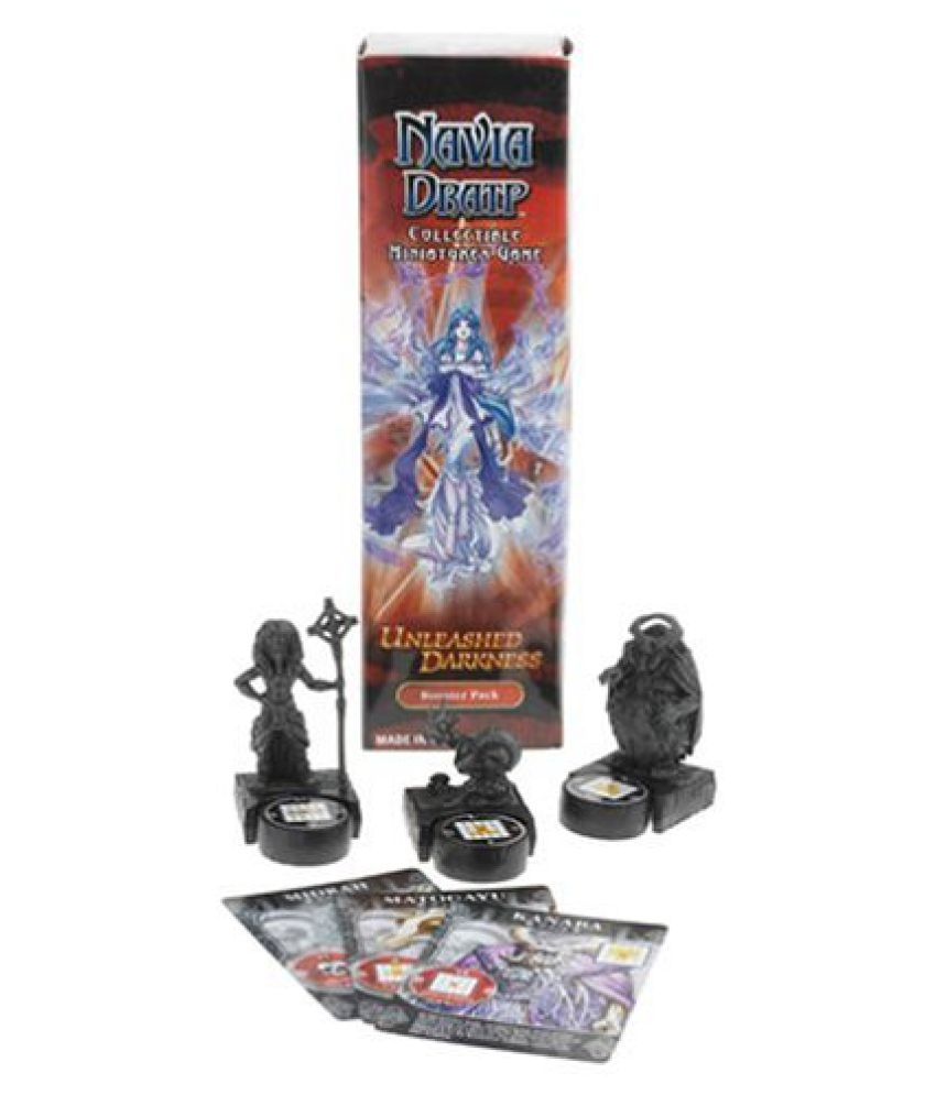 Navia Dratp Collectible Miniatures Game CMG Unleashed Darkness Booster Pack Buy Navia Dratp