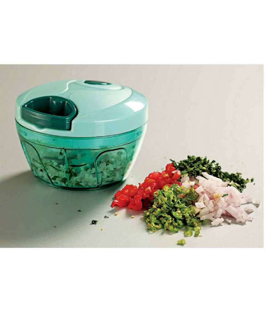 Pigeon New Handy Chopper with 3 Blades, Green: Buy Online at Best Price