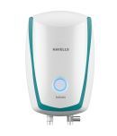 Havells 3 Ltr Instanio Instant Geysers White Blue