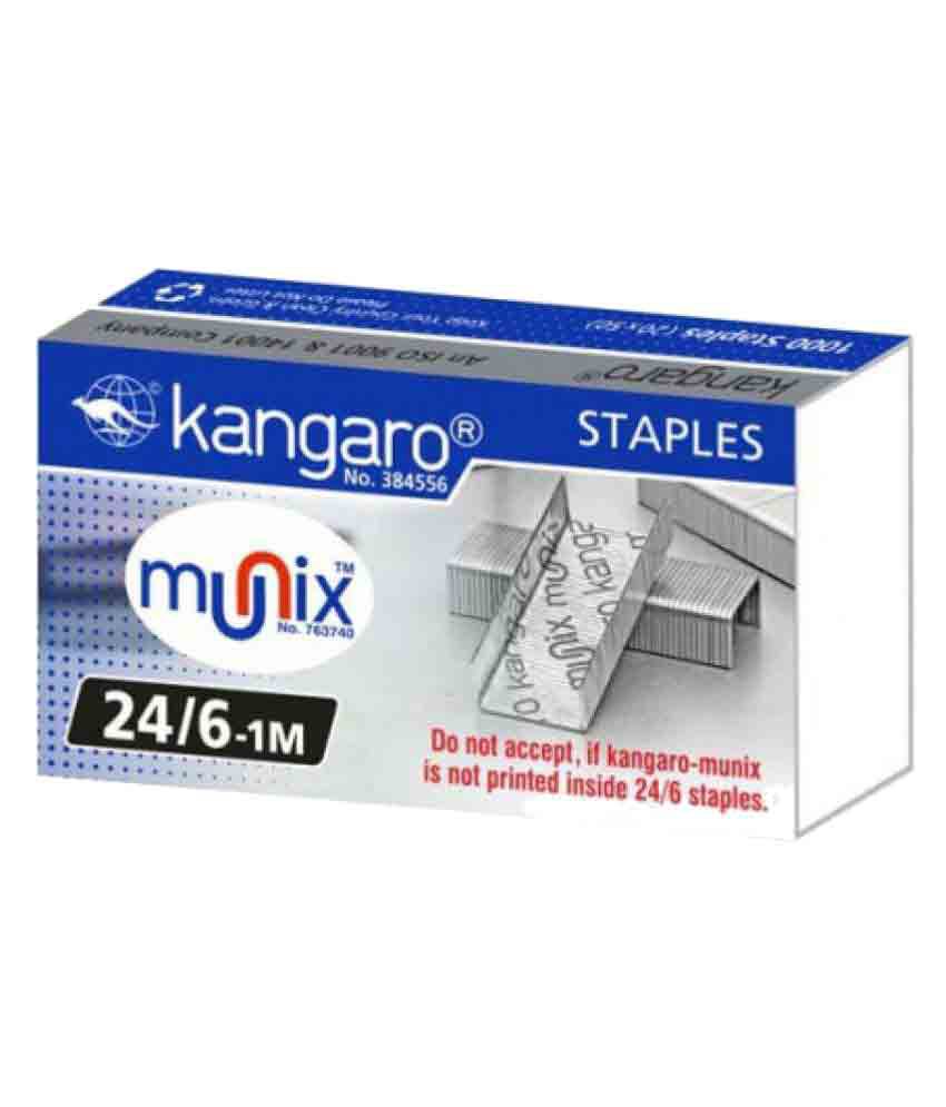     			Kangaro Silver Staple Pin