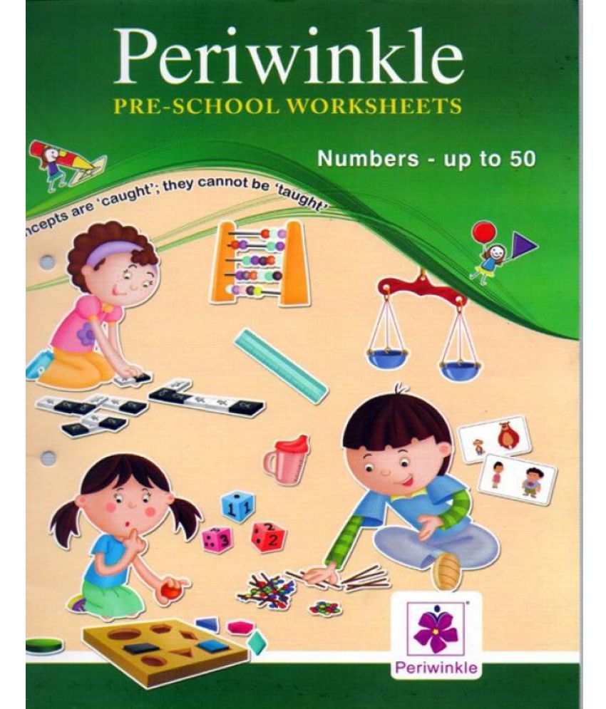 Periwinkle Pre School Worksheets Numbers Up to 50 Buy Periwinkle Pre