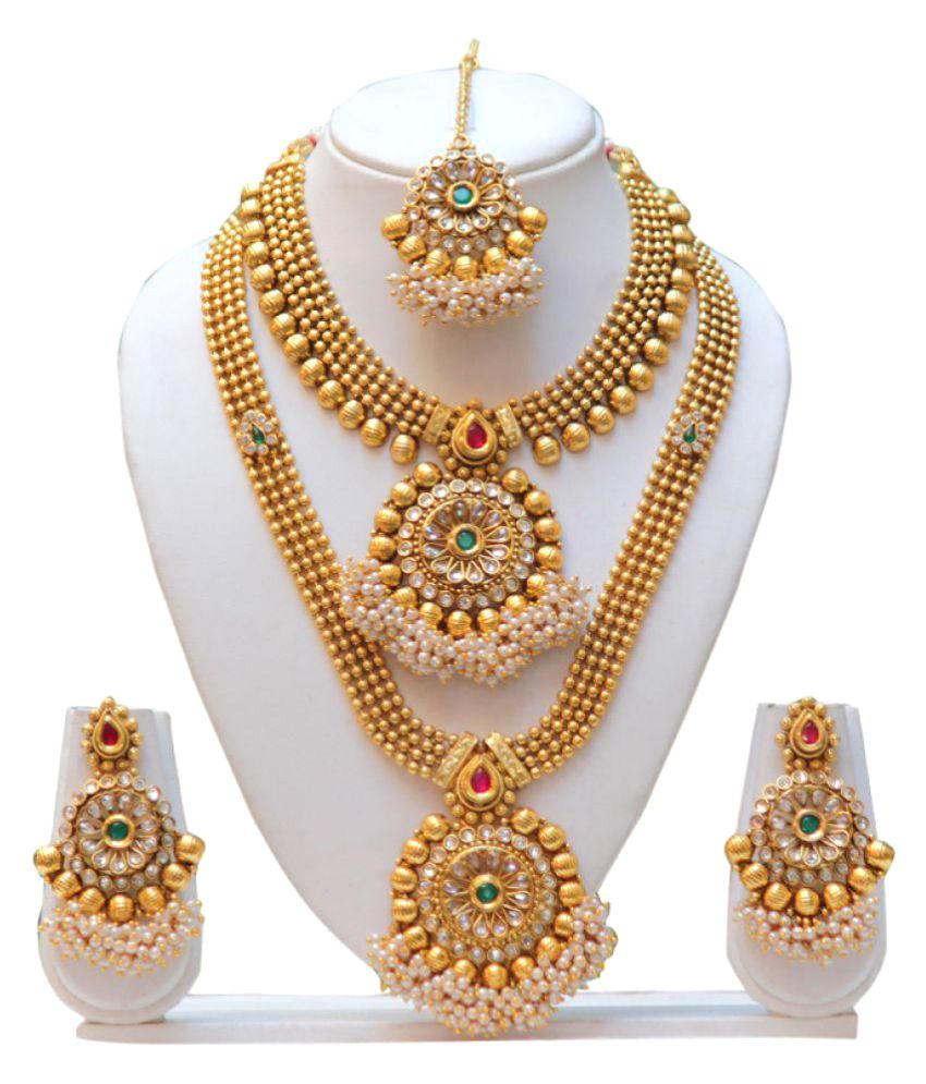 Snapdeal temple jewellery online