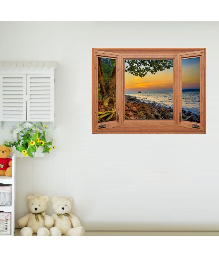     			Decor Villa Goa sunset Vinyl Wall Stickers