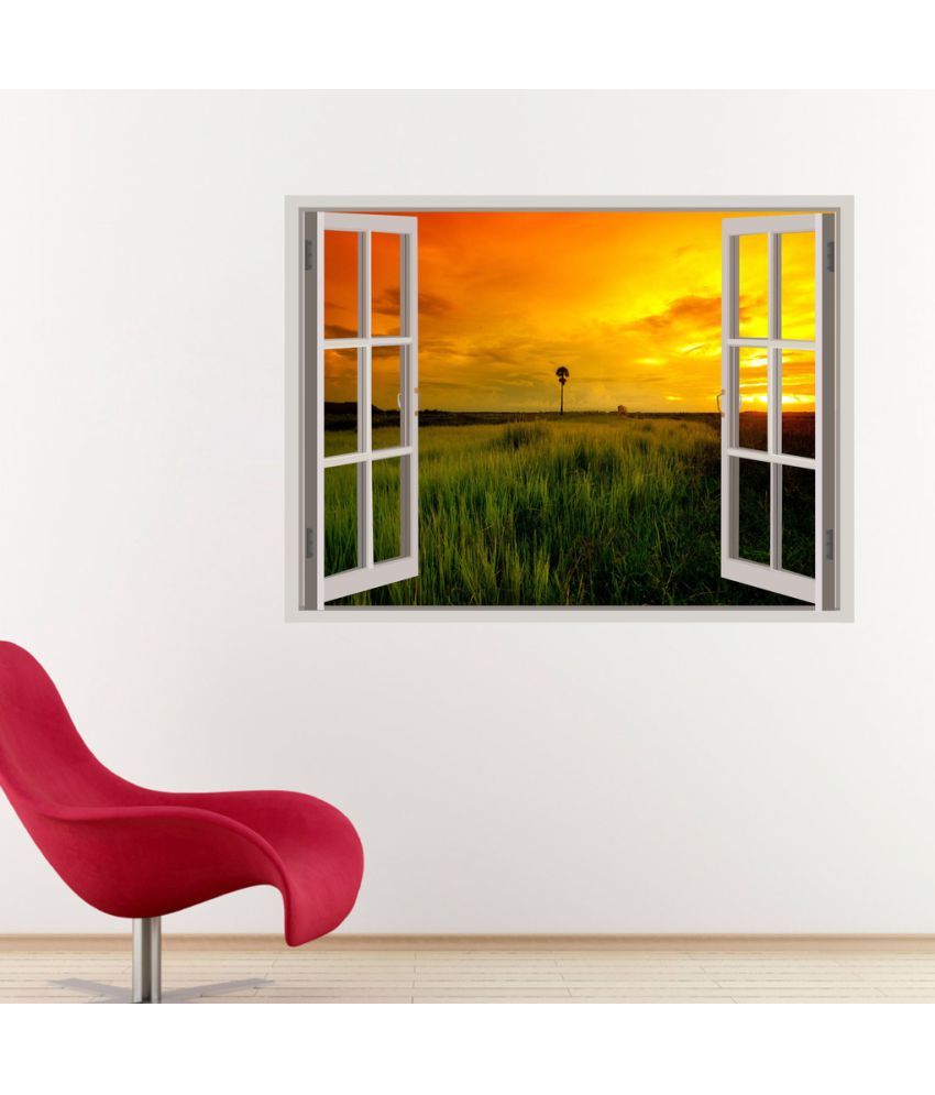     			Decor Villa Wonder Sunset Vinyl Wall Stickers