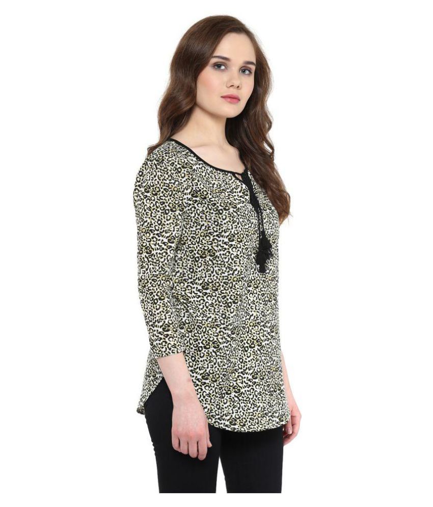 Sbuys Polyester Regular Tops - Buy Sbuys Polyester Regular Tops Online ...