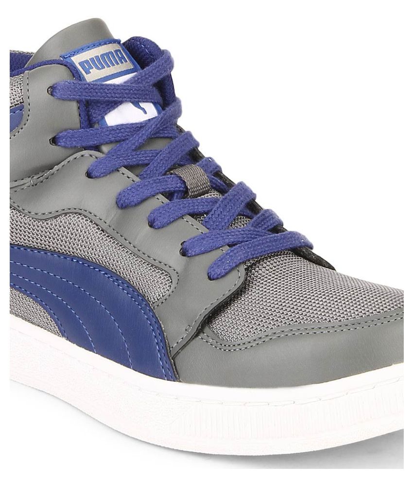 Puma Rebound Mid Lite DP limestone Lifestyle Gray Casual Shoes - Buy ...