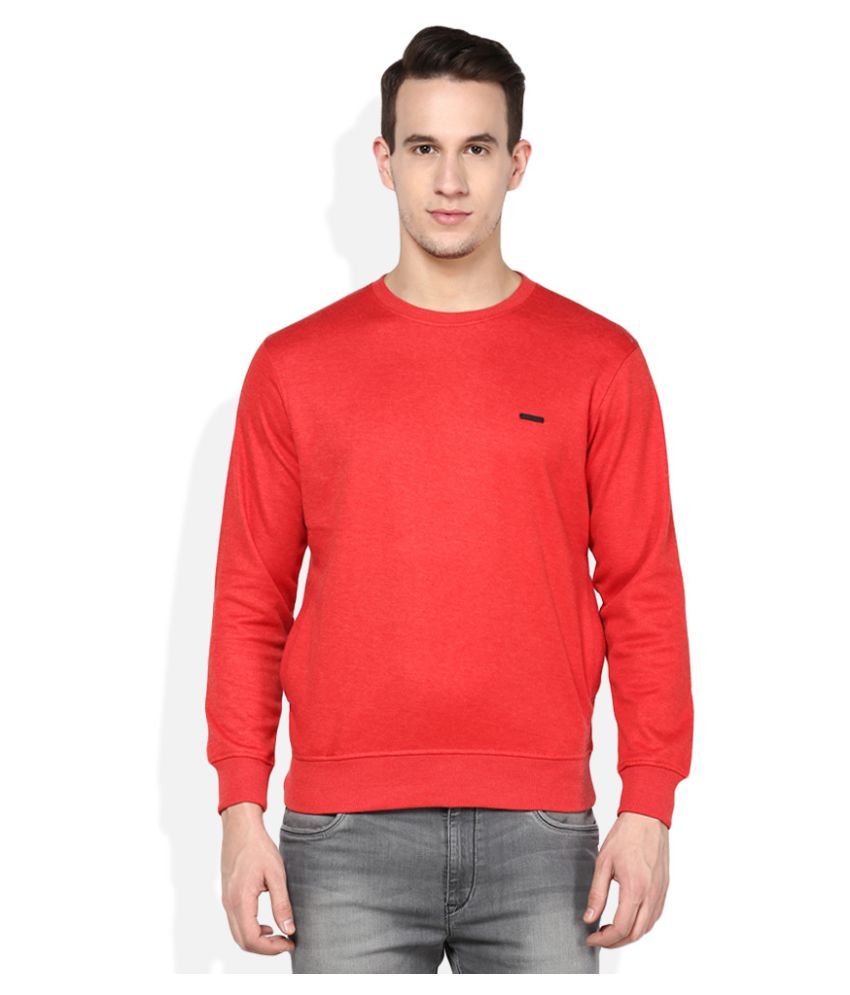 monte carlo red sweatshirt