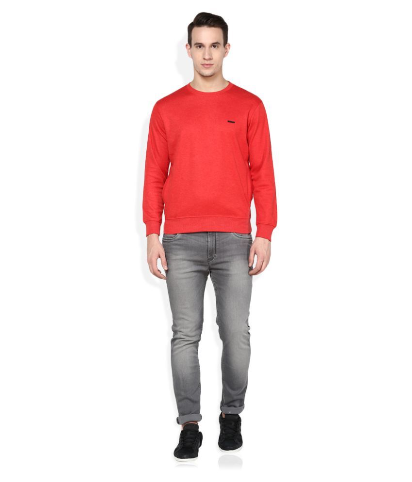monte carlo red sweatshirt