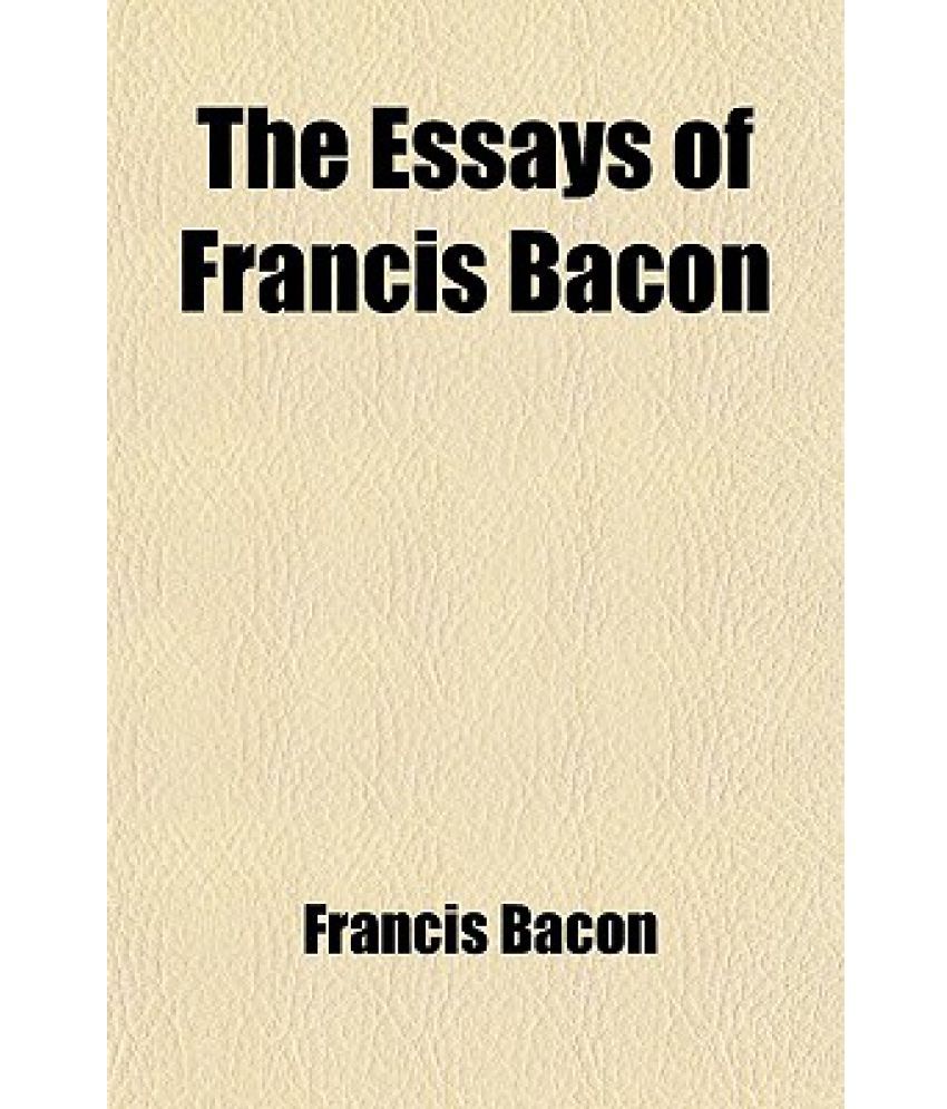 bacon essays book pdf