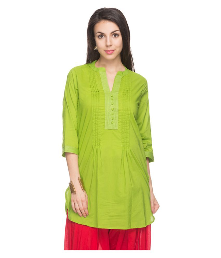 green kurtis online