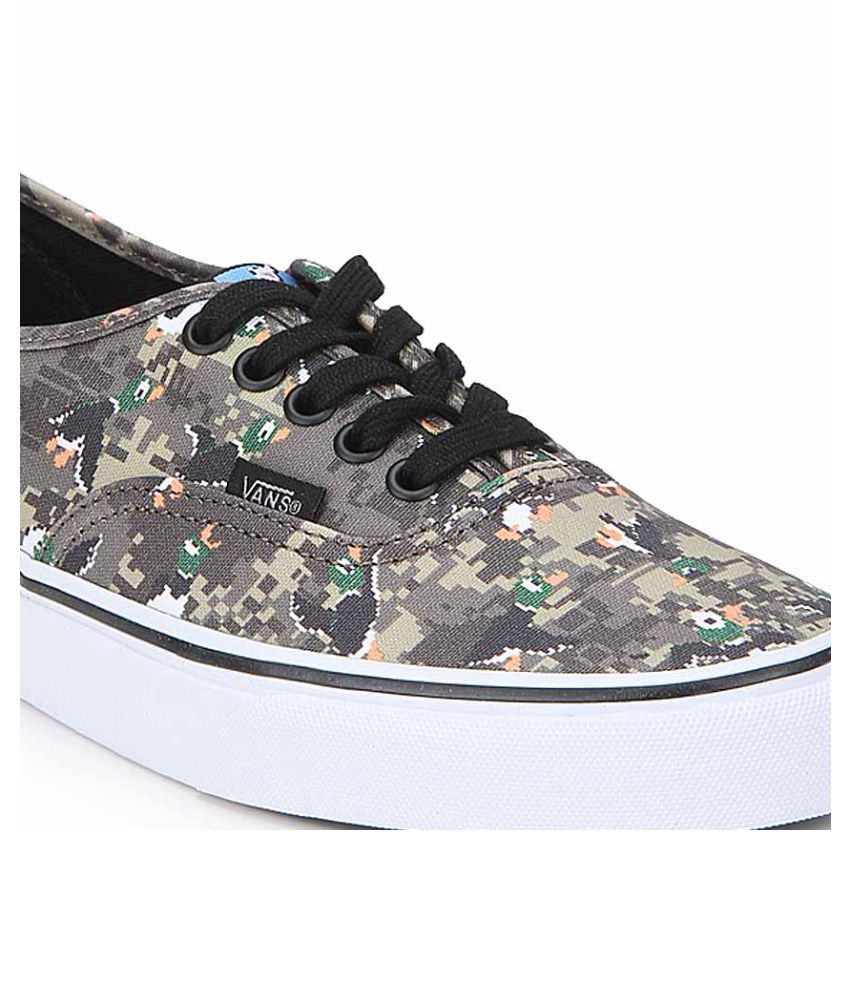 vans multi color shoes