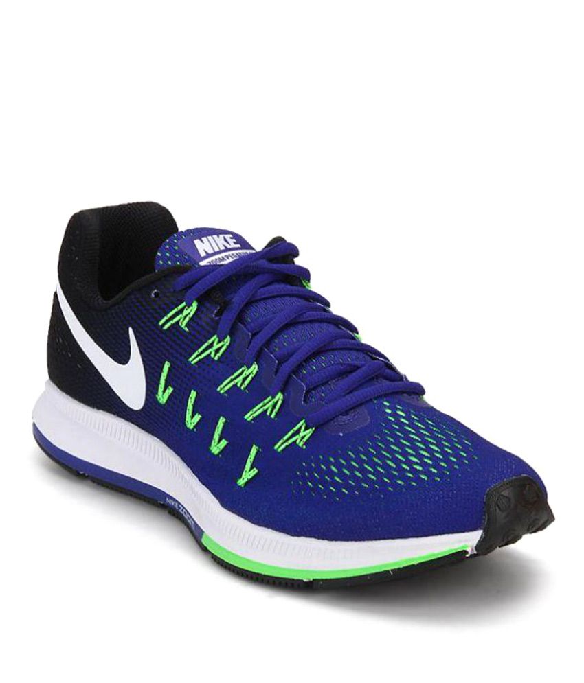 nike air max blue black and white