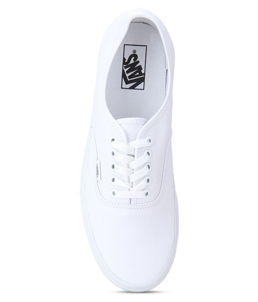 Vans White Sneakers Price in India- Buy Vans White Sneakers Online at ...