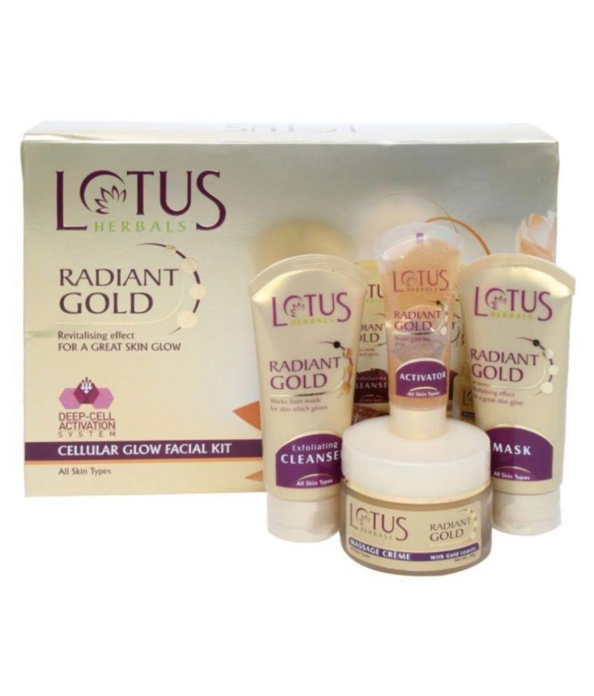 Lotus Herbals Natural Glow Facial Kit For All Skin Type Pack Of 1