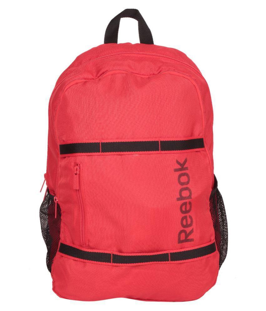Reebok Red Backpack - Buy Reebok Red Backpack Online at Low Price - Snapdeal