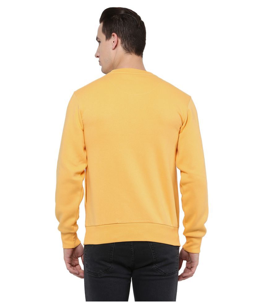 octave yellow sweatshirt