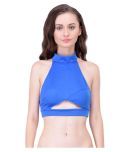 N-Gal - Blue Polyester Women's Crop Top ( Pack of 1 )