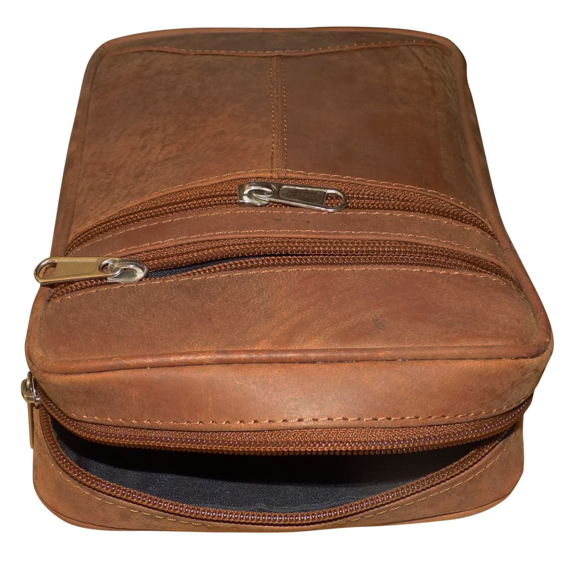 Style98 Brown Leather Travel Pouch - Buy Style98 Brown Leather Travel ...