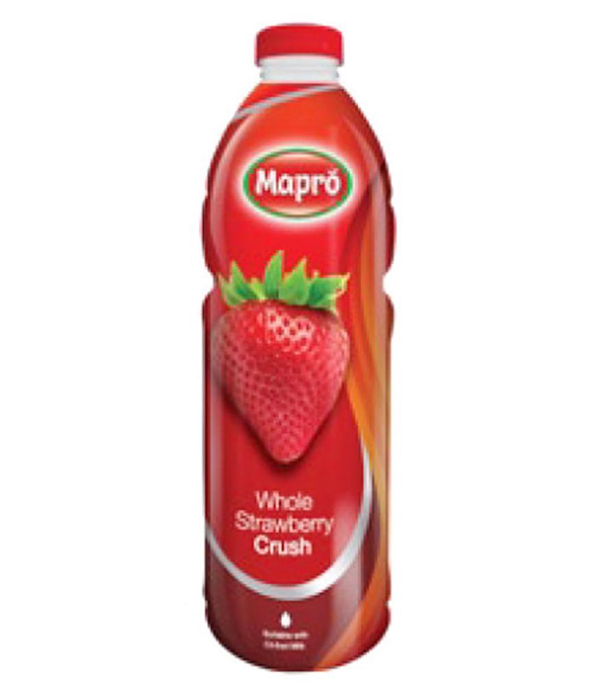 Mapro Whole Strawberry Crush | 1 Ltr: Buy Mapro Whole Strawberry Crush ...