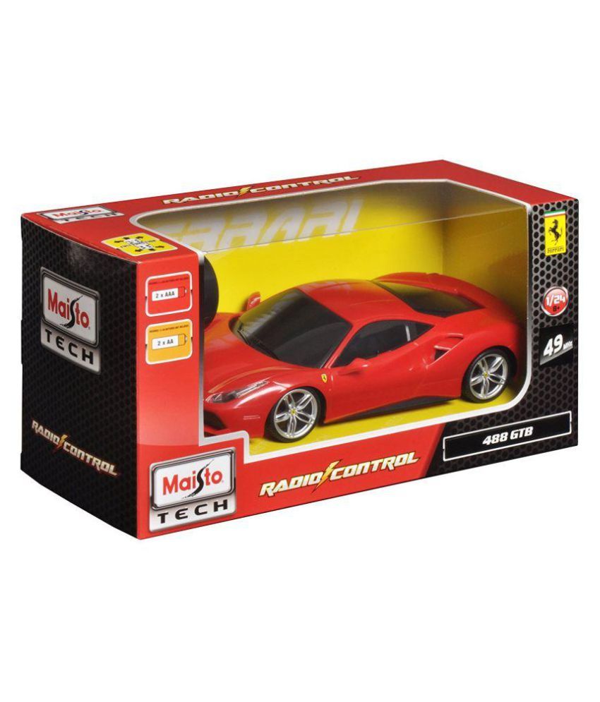 Maisto Red Ferrari 488 GTB Remote Control Car - Buy Maisto Red Ferrari ...