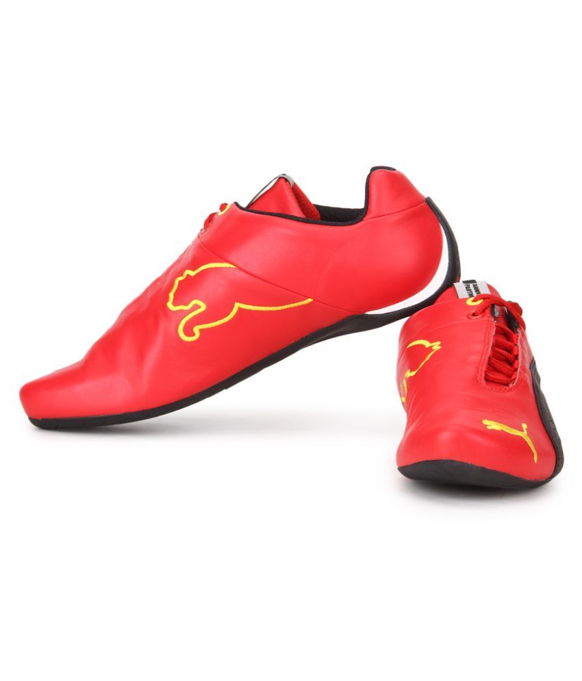 Puma Future Cat Leather SF 10 Lifestyle Red Casual Shoes Buy Puma