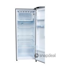 Haier 220 Ltr 5 Star HRD-2406BS-R Single Door Refrigerator - Brushline Silver