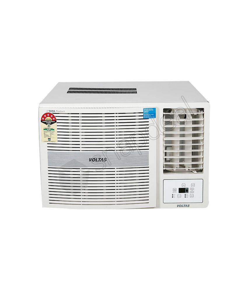 Voltas 1.5 Ton 5 Star 185 Ly Window Air Conditioner White (Copper Condenser) (2017 Model) Price