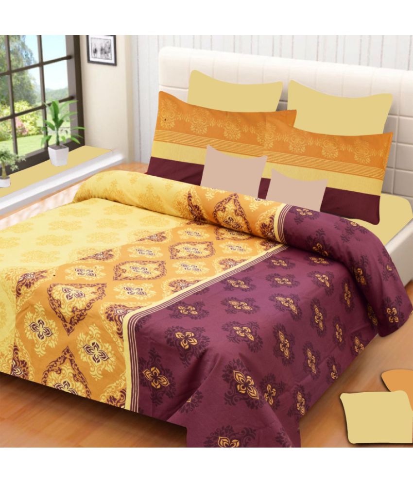 bed sheet double cotton