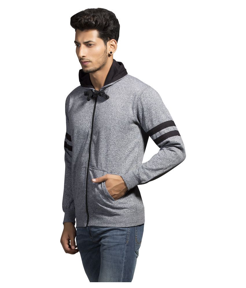 Alan Jones Clothing Grey Hooded Sweatshirt - Buy Alan Jones Clothing ...