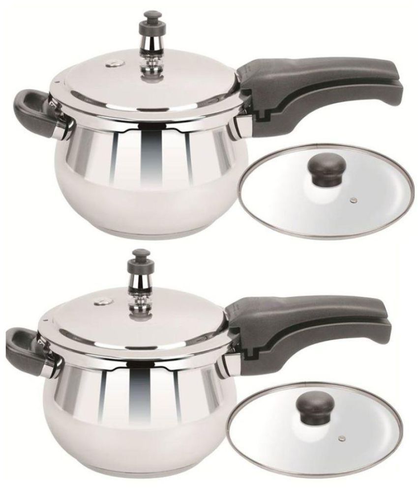 steel pressure cooker combo