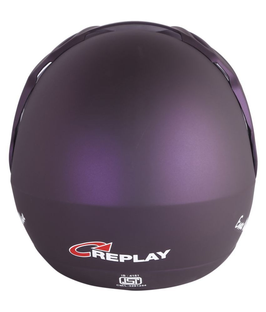 replay half helmet