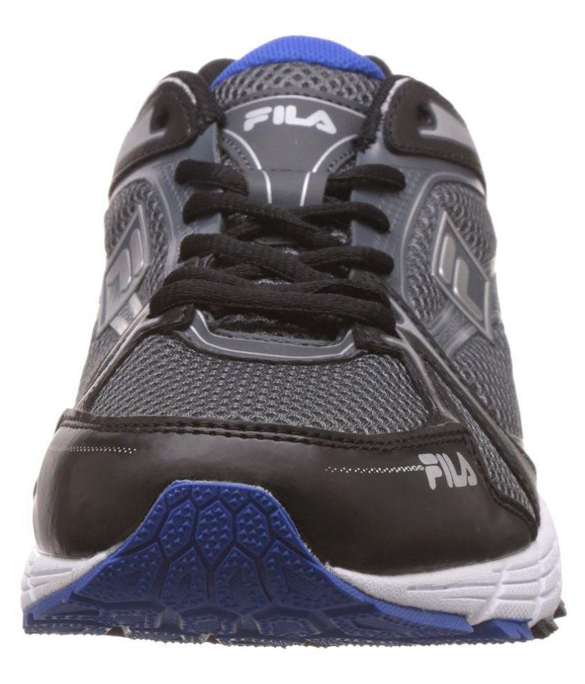 black fila running shoes
