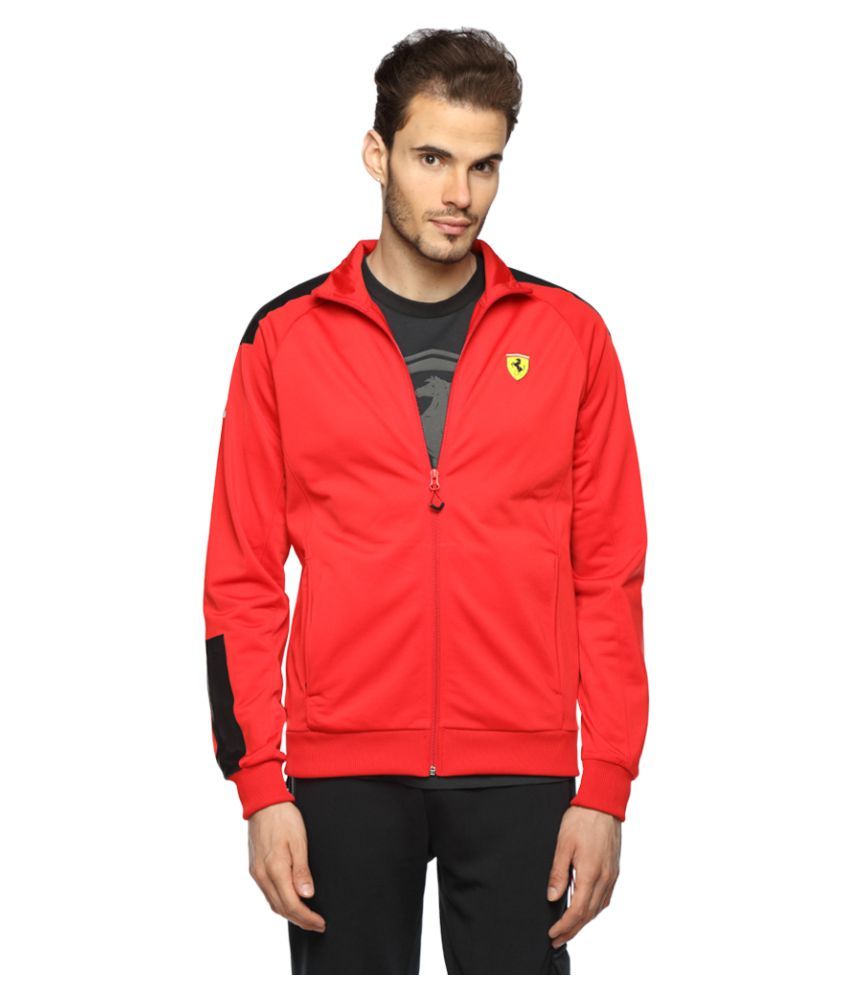 puma red jacket