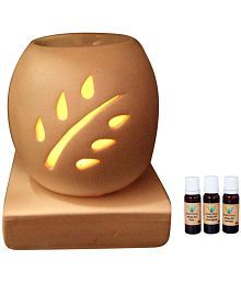 Aroma Decor Stone Age Ceramic Diffuser Aroma Decor Ceramic Oils Diffusers Set Pack Of 3
