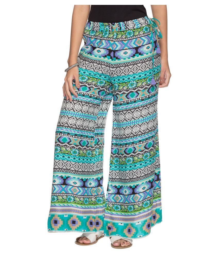 Buy Srishti by Fbb Viscose Palazzos Online at Best Prices in India -  Snapdeal