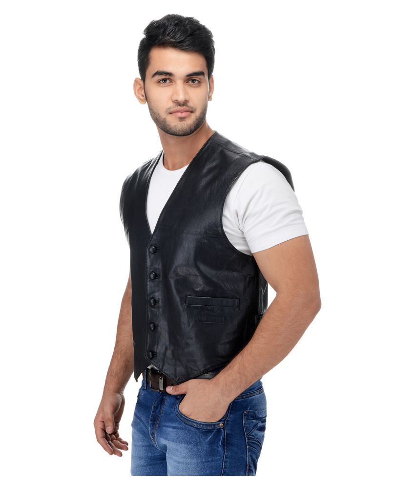 Le Alba Black Leather Jacket - Buy Le Alba Black Leather Jacket Online ...