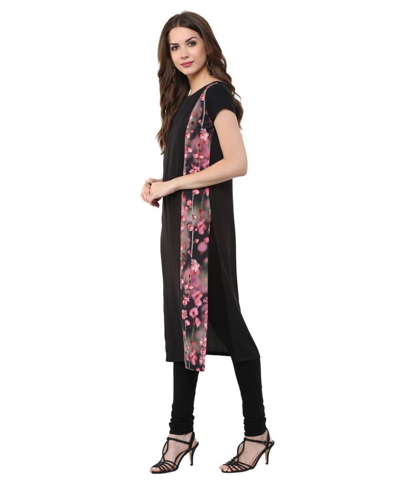 janasya black kurti