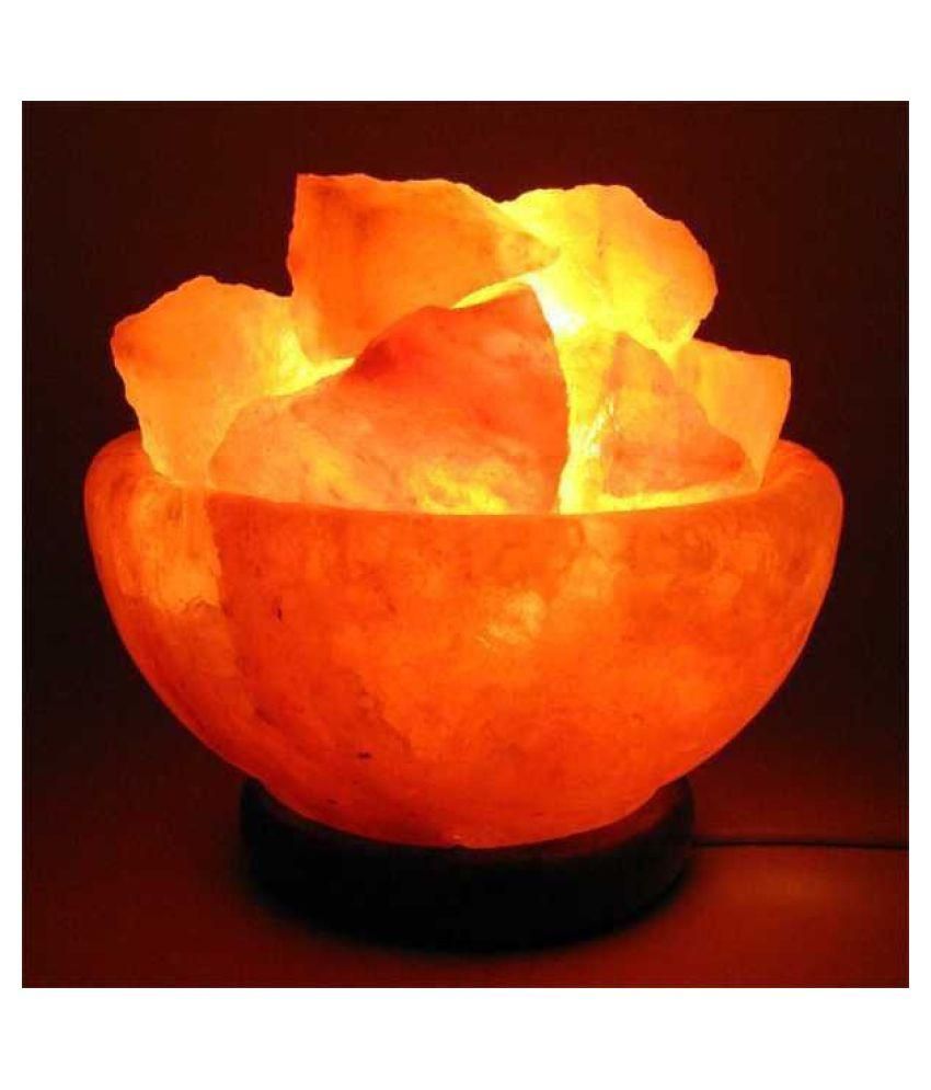 MTS Himalayan Rock Salt Lamp Fireball Night Lamp Red Buy MTS Himalayan