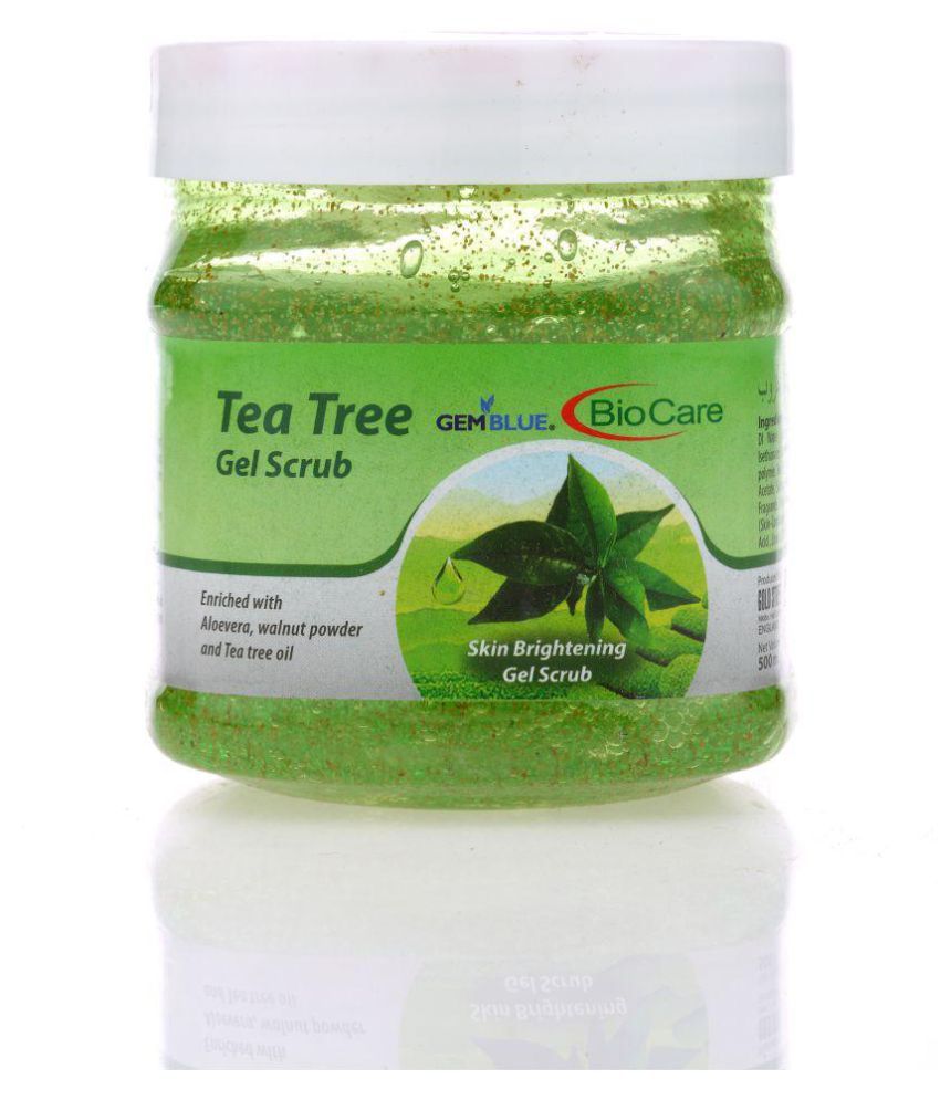     			Gemblue biocare tea tree Gel scrub 500Ml