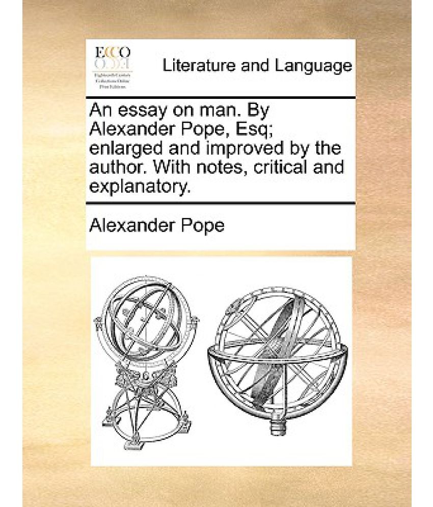 Essay on man by alexander pope text