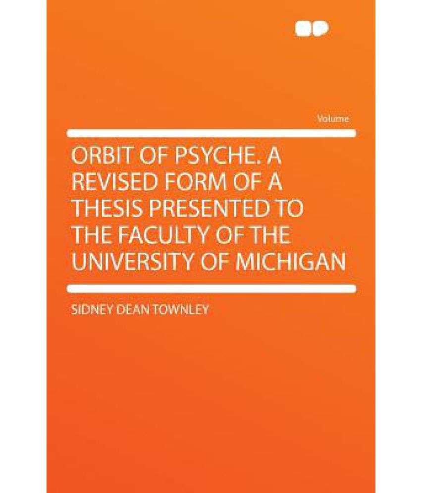 university of michigan phd thesis