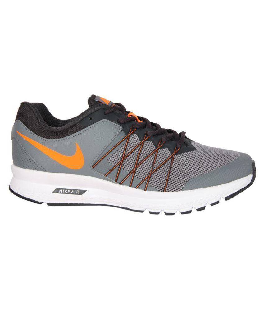 Nike AIR RELENTLESS 6 MSL Gray Running Shoes Nike AIR RELENTLESS 6 MSL Gray Running Shoes