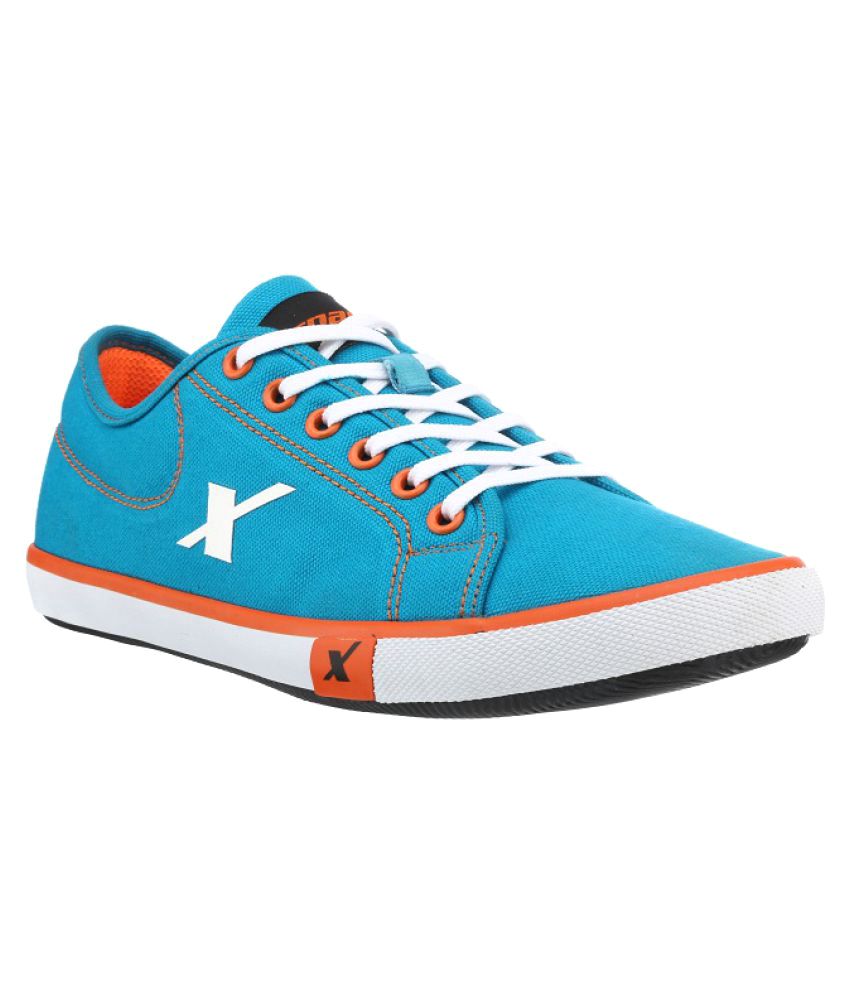 sparx canvas shoes blue