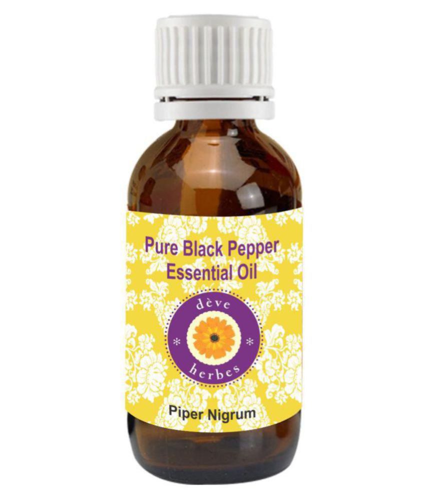     			Deve Herbes Pure Black Pepper (Piper nigrum) Essential Oil 10 ml