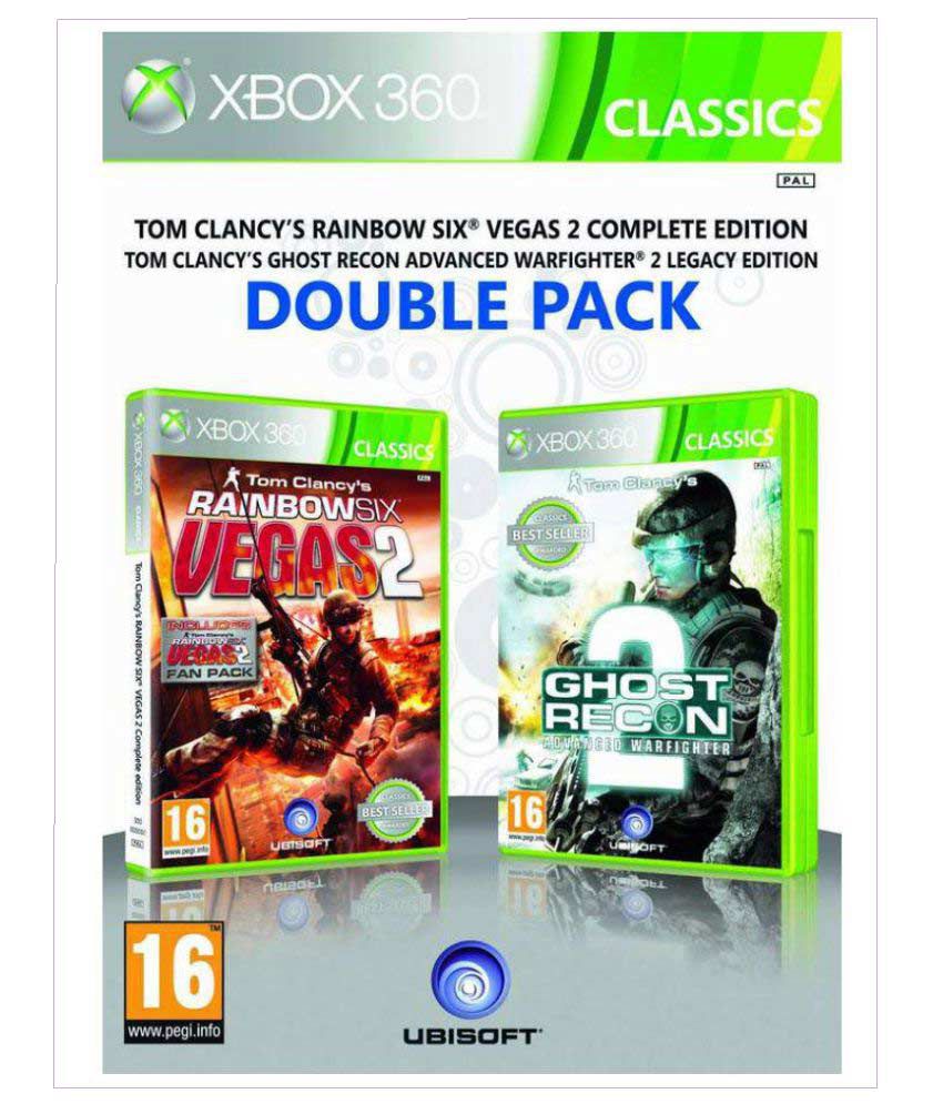     			Tom Clancy's Rainbow Six Vegas 2/ Ghost Recon Advanced Warfighter 2 ( Xbox 360 )