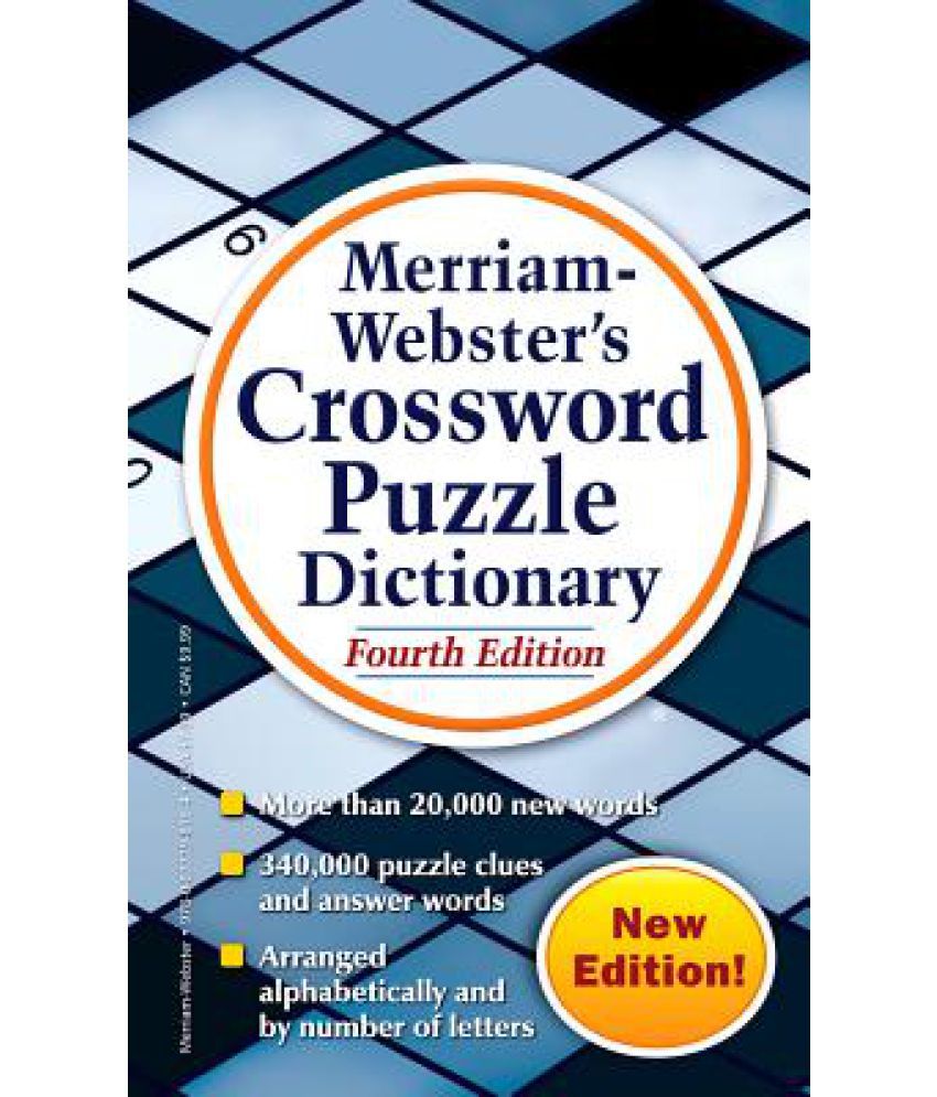 Merriam-Webster's Crossword Puzzle Dictionary: Buy Merriam-Webster's
