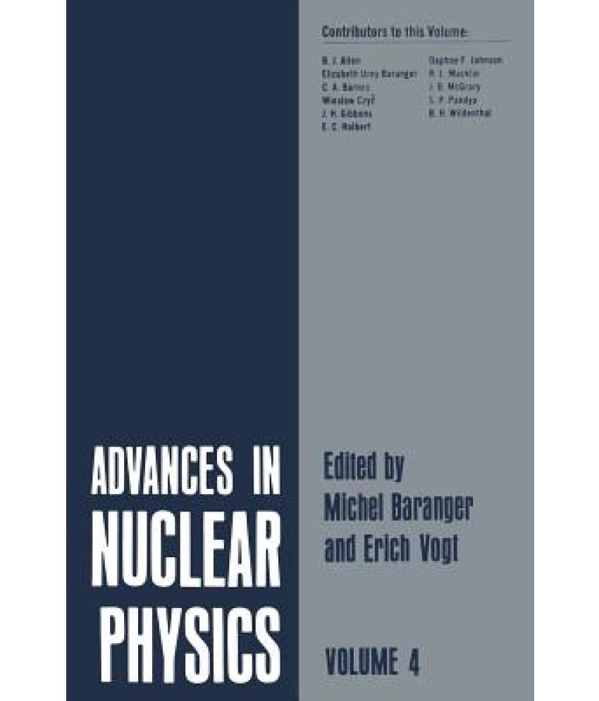 Advances in Nuclear Physics: Volume 4: Buy Advances in Nuclear Physics ...