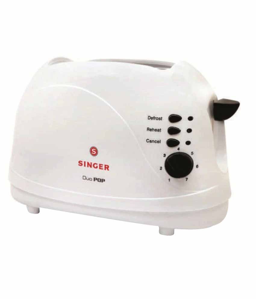 Singer Duo Pop 700 W Pop Up Toaster Price in India Buy Singer Duo Pop
