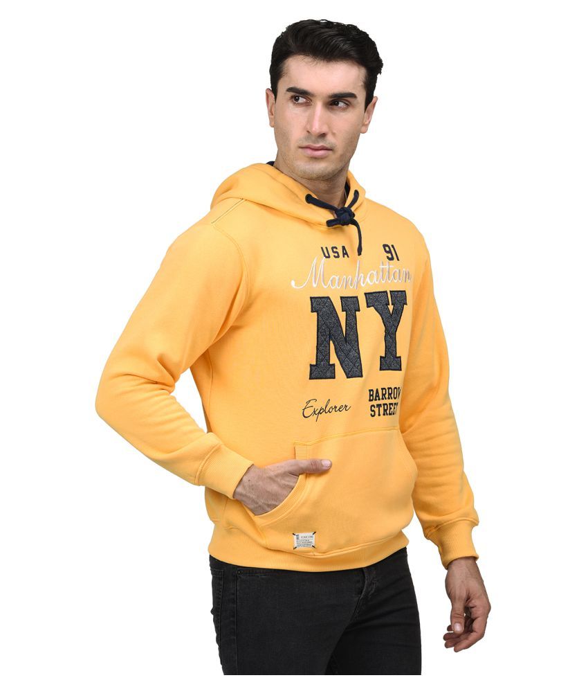 octave yellow sweatshirt