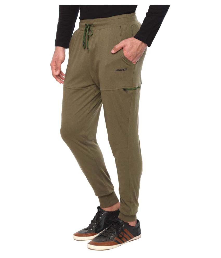 cotton blend joggers for men